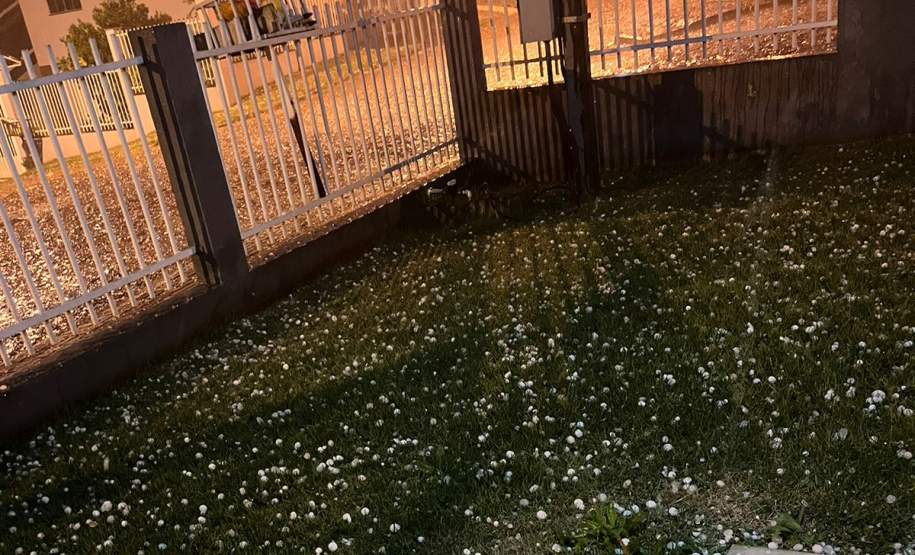 Defesa Civil Estadual monitora municípios atingidos por granizo nesta quarta-feira
