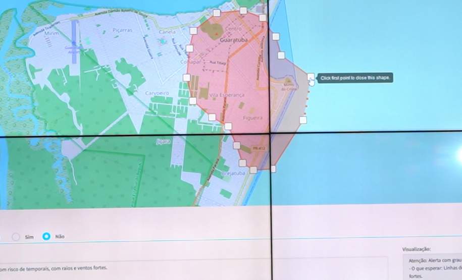 Novo sistema de alerta para desastres estará disponível para todo o Paraná em dezembro