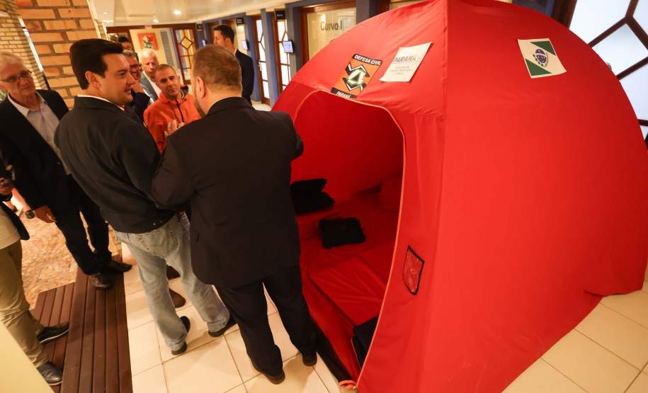 No Cosud, Paraná apresenta projeto para acolhimento emergencial em calamidades