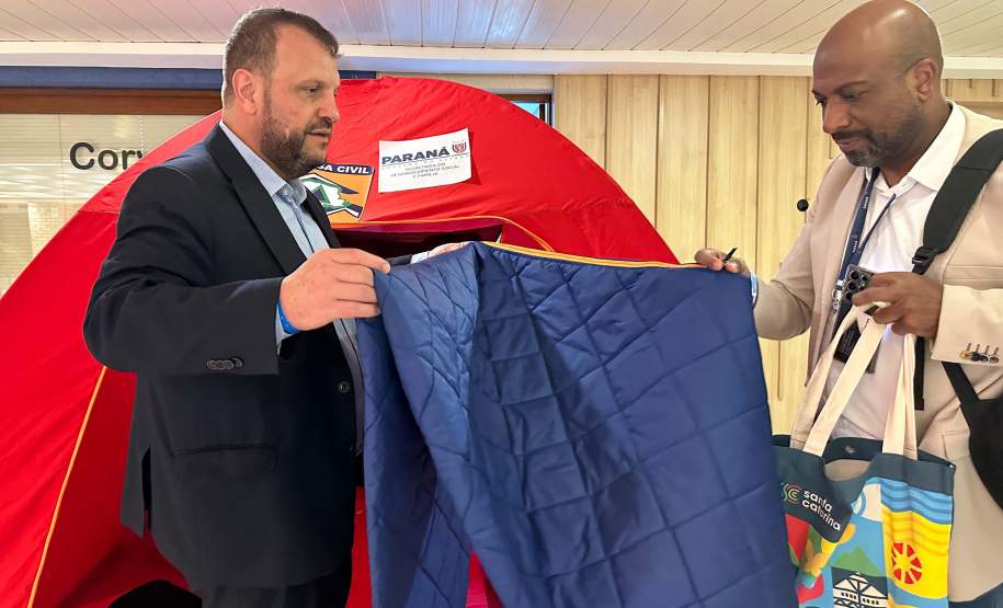 No Cosud, Paraná apresenta projeto para acolhimento emergencial em calamidades