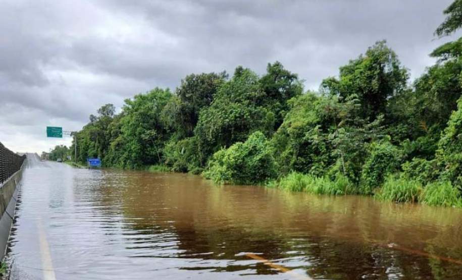 Com chuvas, Defesa Civil emite alerta para Morretes; Litoral tem força-tarefa para atendimentos
