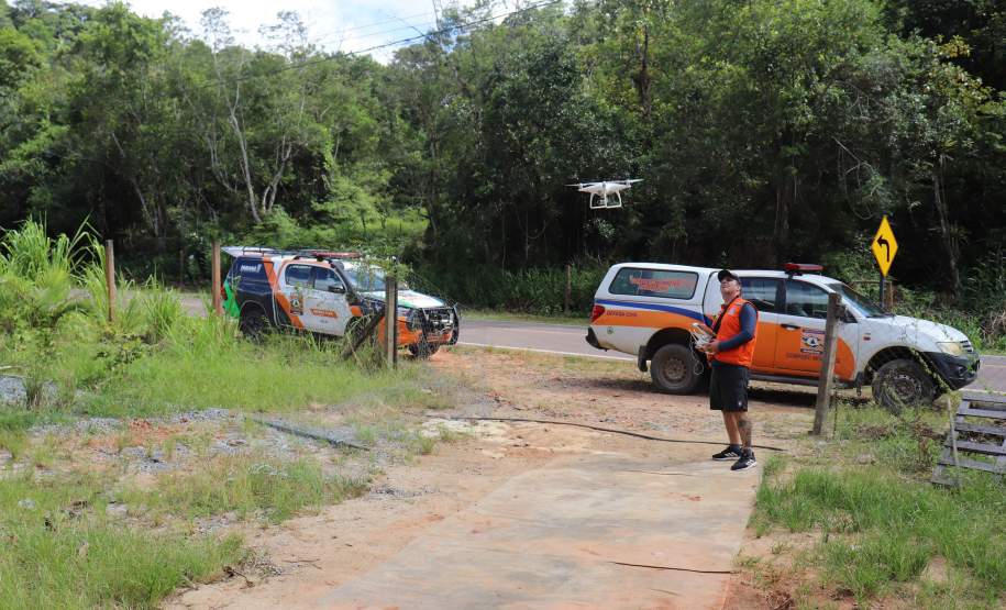 Defesa Civil Estadual vistoria áreas em Morretes afetadas pela enxurrada de fevereiro