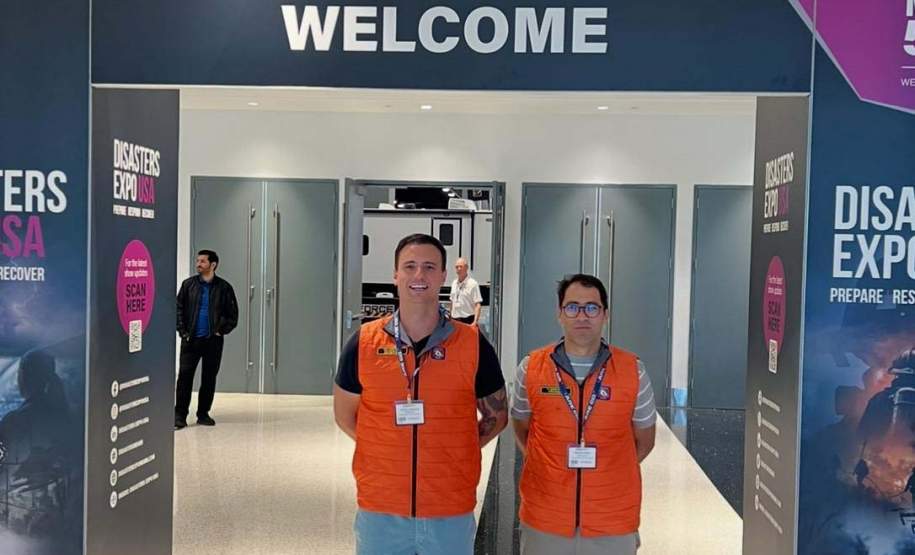 Defesa Civil aprimora técnicas na maior feira de gerenciamento e resposta a desastres nos EUA
