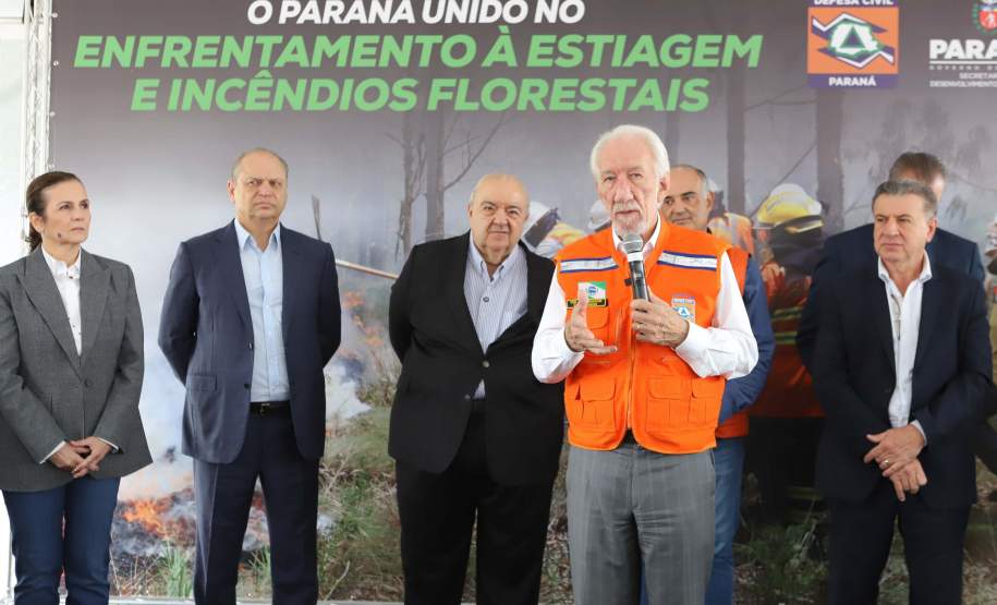 Resposta rápida: Estado entrega equipamentos a 100 municípios para combate a incêndios