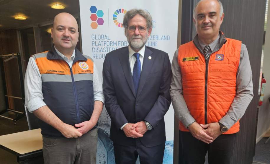 Paraná participa na Suíça de evento da ONU sobre redução de riscos de desastres