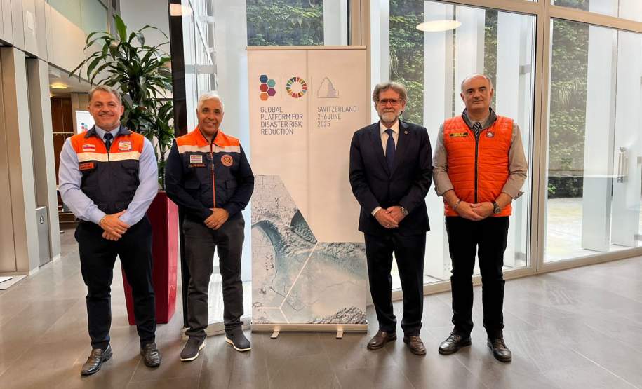 Paraná participa na Suíça de evento da ONU sobre redução de riscos de desastres