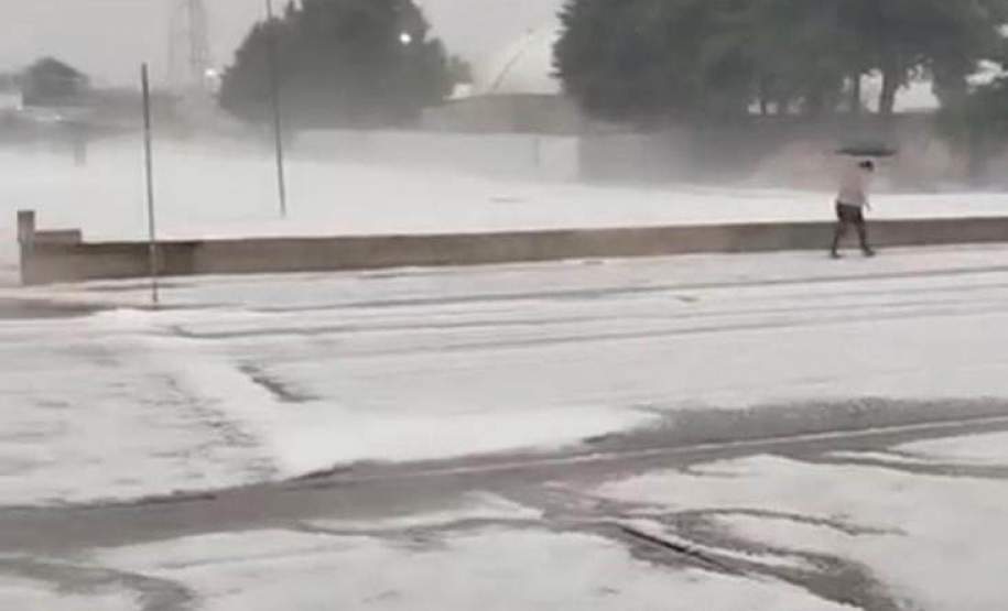 Granizo em Castro: com 600 casas danificadas, Estado auxilia município com ações emergenciais