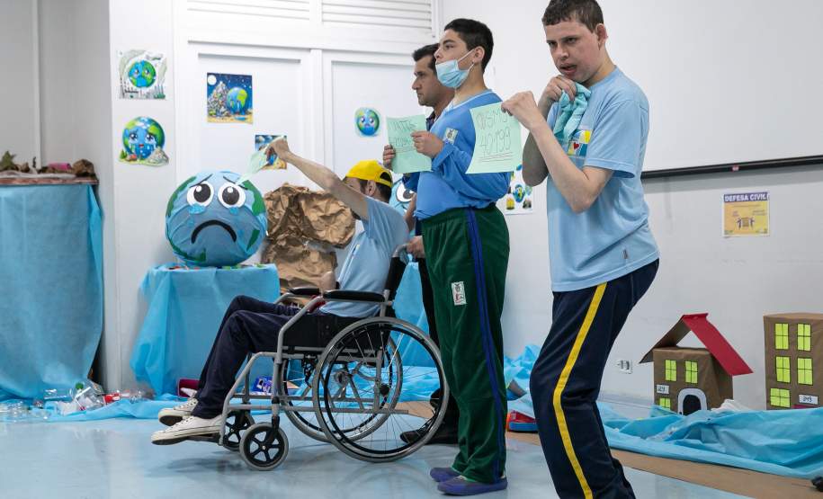 Semana de Redução de Risco de Desastres nos colégios reforça papel das Brigadas Escolares