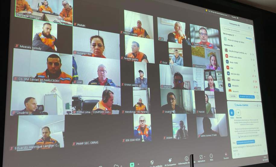 Defesa Civil promove semana intensiva de atividades sobre a redução dos riscos de desastres