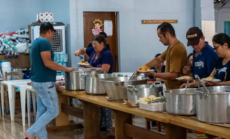 Rio Bonito do Iguaçu: Defesa Civil reforça orientações sobre doações de alimentos