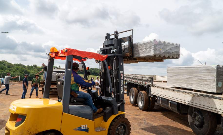 Estado reforça pedido por materiais de construção para avançar nos trabalhos em Rio Bonito do Iguaçu