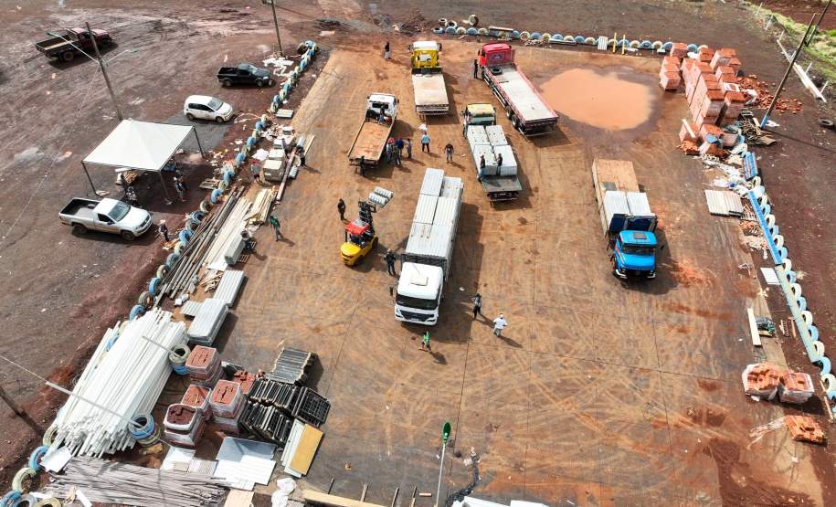 Estado reforça pedido por materiais de construção para avançar nos trabalhos em Rio Bonito do Iguaçu