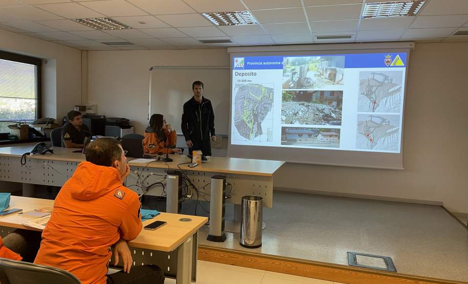 Riscos e repostas a desastres: Defesa Civil do Paraná participa de visita técnica à Itália