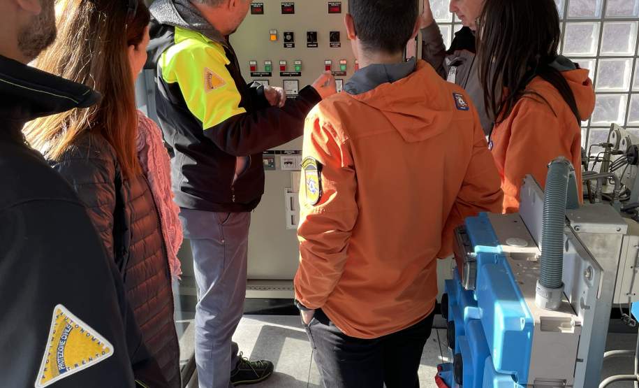 Riscos e repostas a desastres: Defesa Civil do Paraná participa de visita técnica à Itália