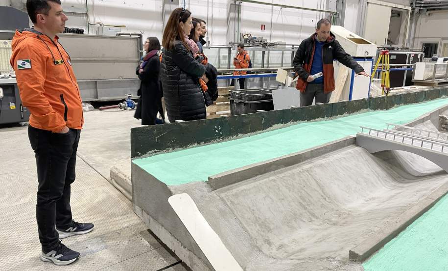 Riscos e repostas a desastres: Defesa Civil do Paraná participa de visita técnica à Itália