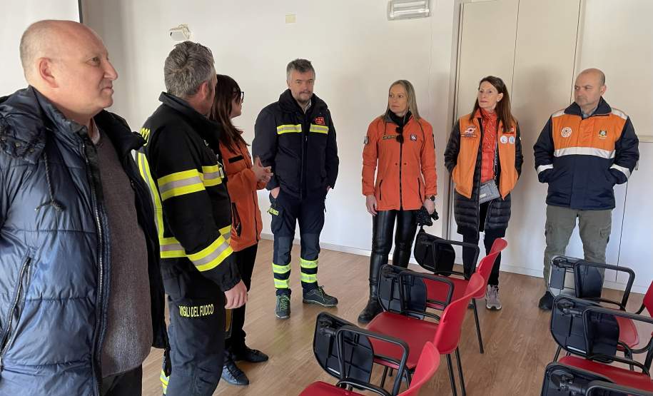 Riscos e repostas a desastres: Defesa Civil do Paraná participa de visita técnica à Itália