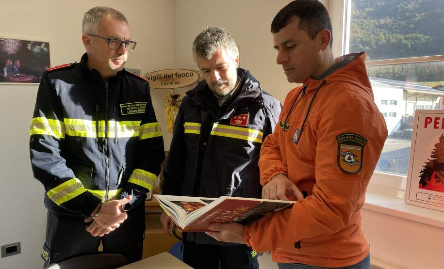 Riscos e repostas a desastres: Defesa Civil do Paraná participa de visita técnica à Itália