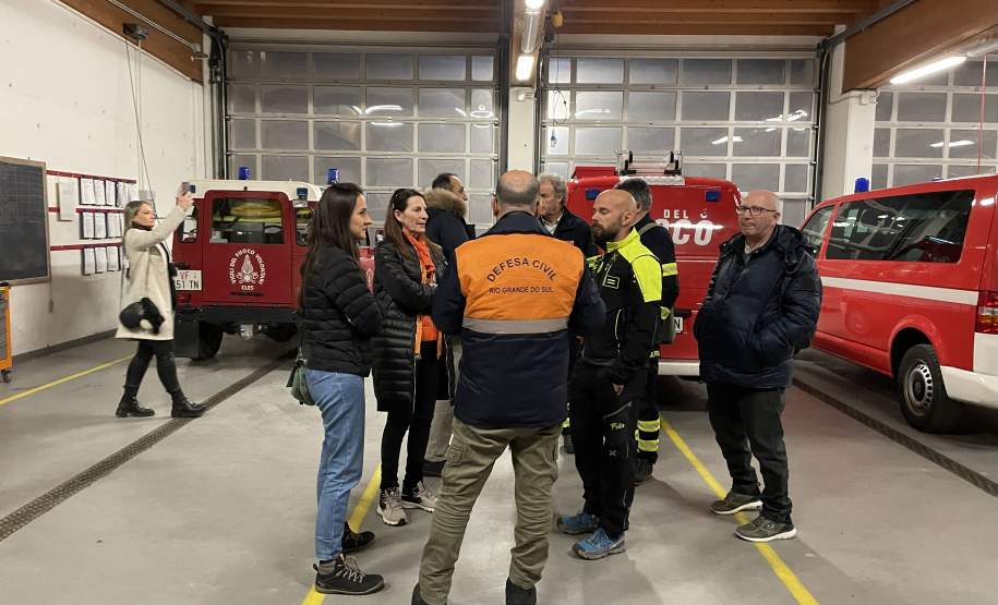 Riscos e repostas a desastres: Defesa Civil do Paraná participa de visita técnica à Itália