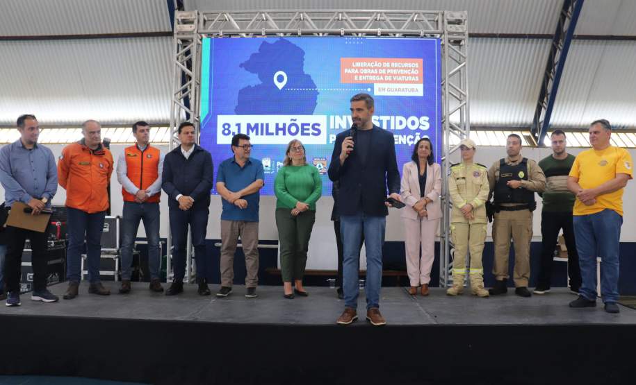 Guaratuba recebe R$ 8,1 milhões do fundo de calamidades para obras preventivas