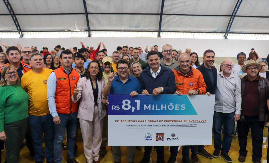 Guaratuba recebe R$ 8,1 milhões do fundo de calamidades para obras preventivas