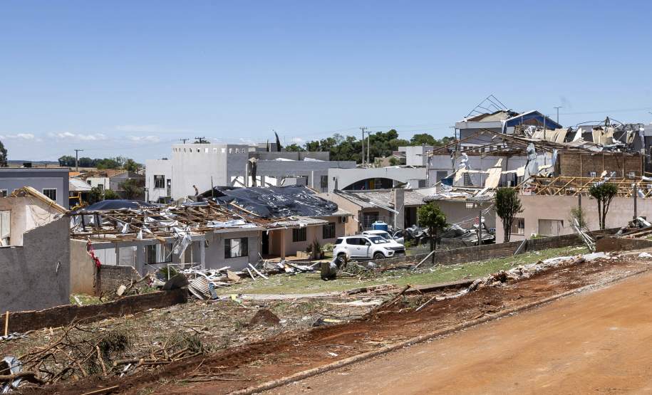 Doações para Rio Bonito do Iguaçu podem ser feitas direto para o Fundo Estadual para Calamidade Pública