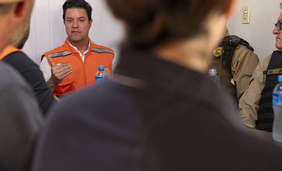 Defesa Civil já entregou 4 toneladas de alimentos em Rio Bonito do Iguaçu; cidade precisa de materiais de construção