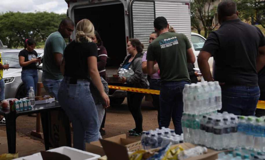 Em Rio Bonito do Iguaçu, Ratinho Junior anuncia força-tarefa para reconstrução das casas