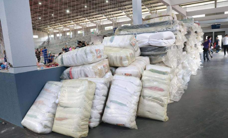 Defesa Civil já entregou 4 toneladas de alimentos em Rio Bonito do Iguaçu; cidade precisa de materiais de construção