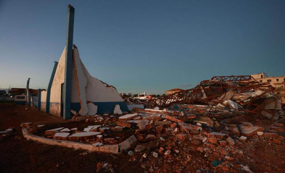 Estado vai liberar R$ 50 milhões de Fundo de Calamidade para reconstrução de Rio Bonito do Iguaçu