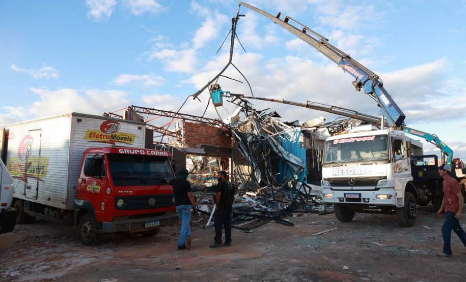Estado vai liberar R$ 50 milhões de Fundo de Calamidade para reconstrução de Rio Bonito do Iguaçu