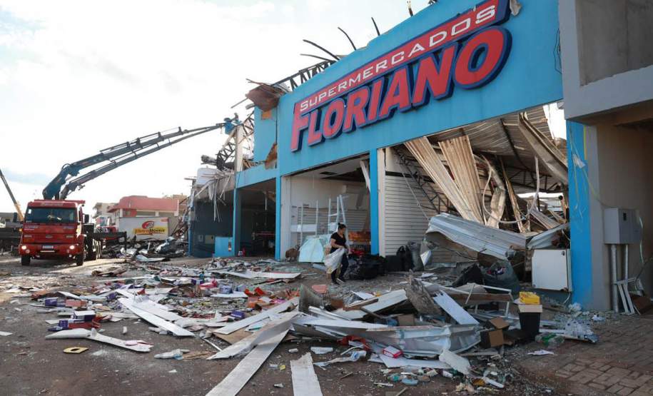 Estado vai liberar R$ 50 milhões de Fundo de Calamidade para reconstrução de Rio Bonito do Iguaçu