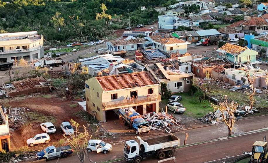 Estado vai liberar R$ 50 milhões de Fundo de Calamidade para reconstrução de Rio Bonito do Iguaçu