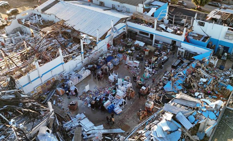 Estado vai liberar R$ 50 milhões de Fundo de Calamidade para reconstrução de Rio Bonito do Iguaçu
