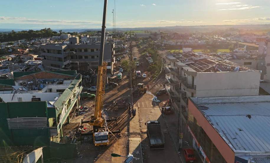 Estado vai liberar R$ 50 milhões de Fundo de Calamidade para reconstrução de Rio Bonito do Iguaçu