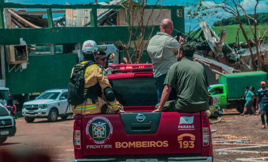 Estado vai liberar R$ 50 milhões de Fundo de Calamidade para reconstrução de Rio Bonito do Iguaçu