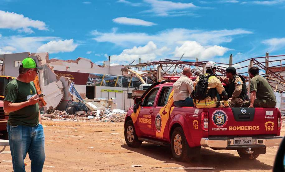 Estado vai liberar R$ 50 milhões de Fundo de Calamidade para reconstrução de Rio Bonito do Iguaçu