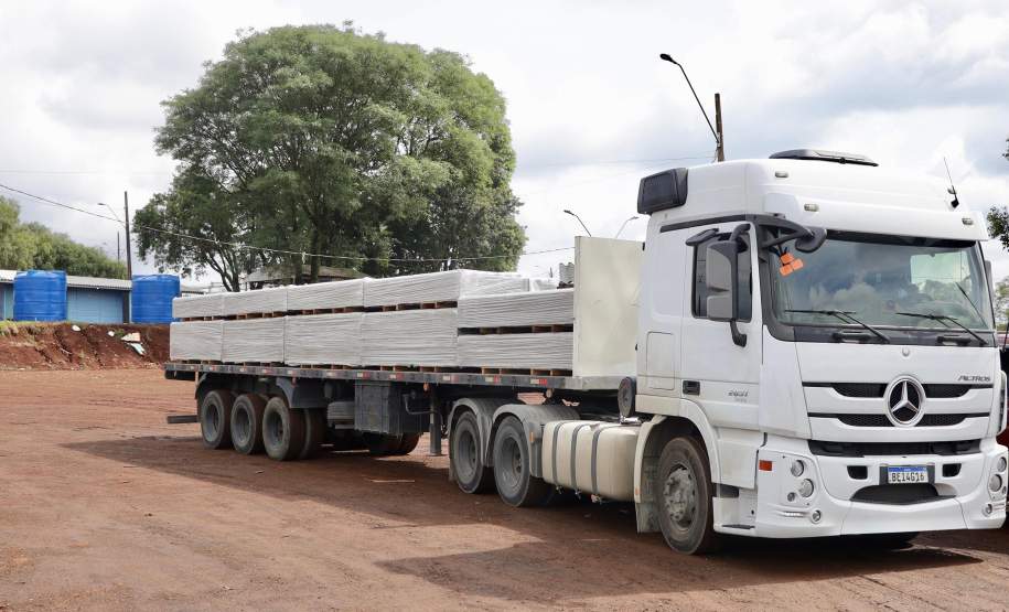 Estado reforça pedido por materiais de construção para avançar nos trabalhos em Rio Bonito do Iguaçu