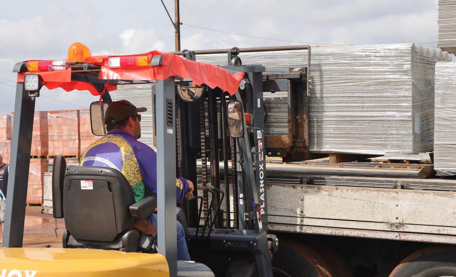 Estado reforça pedido por materiais de construção para avançar nos trabalhos em Rio Bonito do Iguaçu