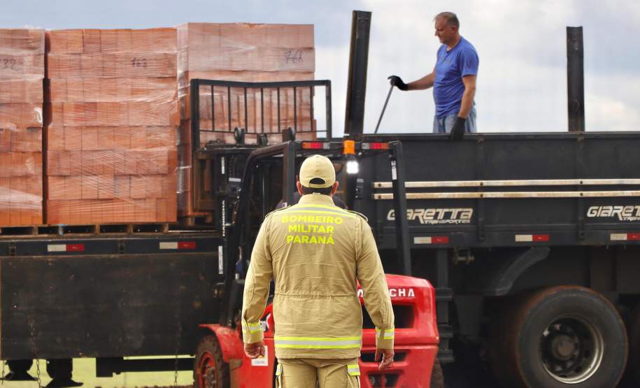 Estado reforça pedido por materiais de construção para avançar nos trabalhos em Rio Bonito do Iguaçu