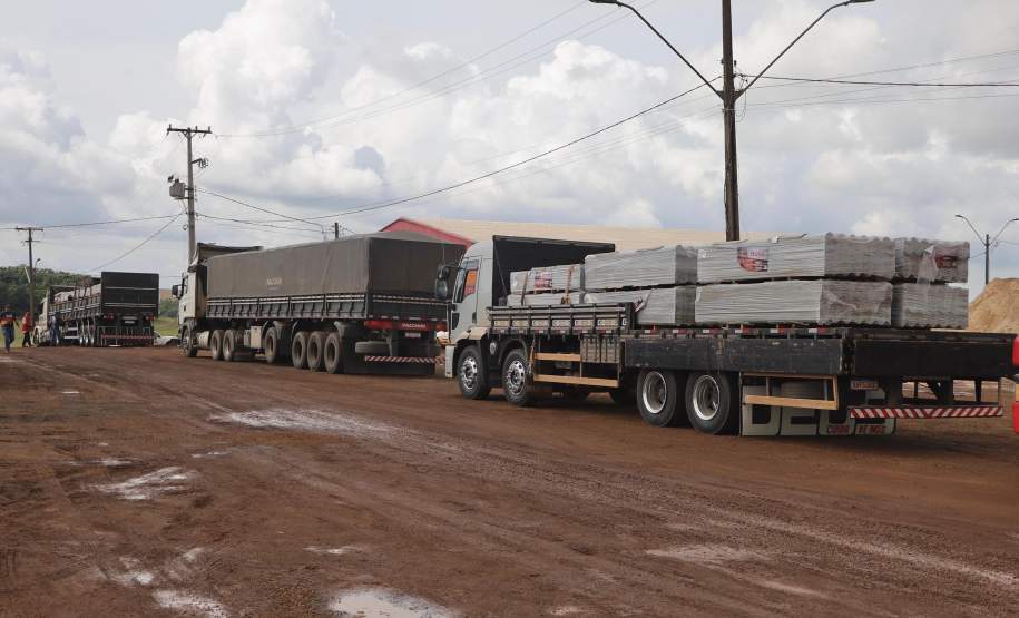Estado reforça pedido por materiais de construção para avançar nos trabalhos em Rio Bonito do Iguaçu