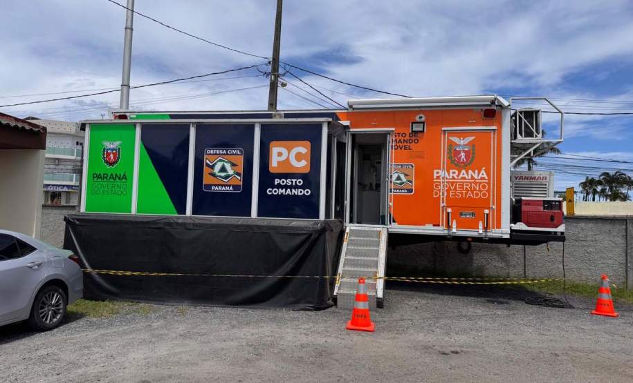 Com base no Litoral, Defesa Civil já emitiu 76 alertas durante o Verão Maior Paraná