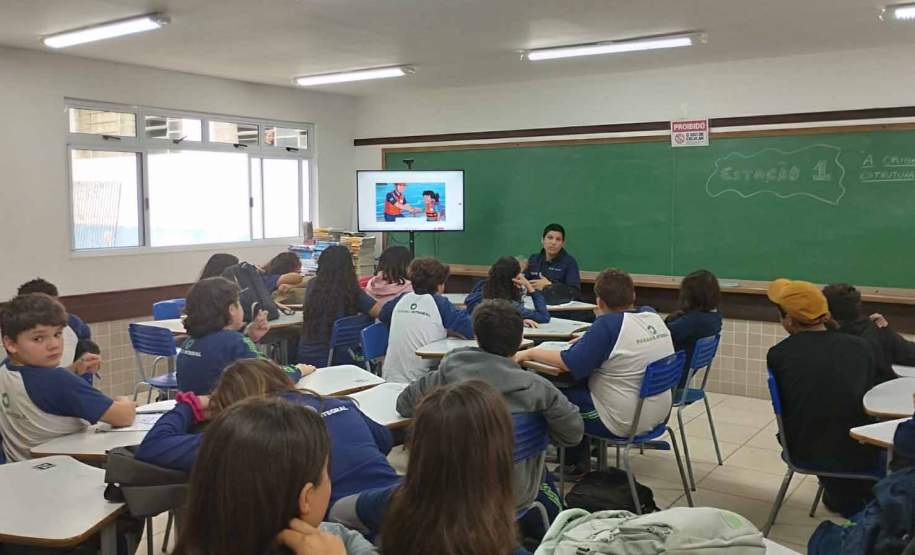 Semana de redução de riscos e desastres reforça cultura de prevenção nas escolas estaduais