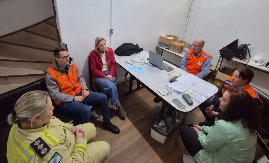 Estado reforça ações de assistência e monitoramento em União da Vitória com a cheia do Rio Iguaçu