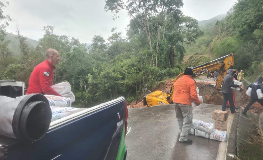 Estado homologa decretos de Situação de Emergência em Cerro Azul e Adrianópolis