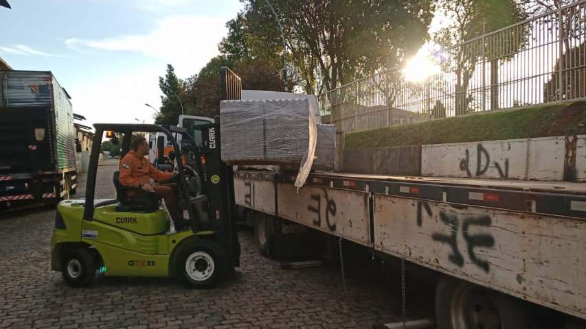 Defesa Civil Estadual envia 2,6 mil telhas para municípios atingidos pela chuva